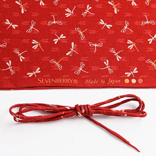 Sun necklace red