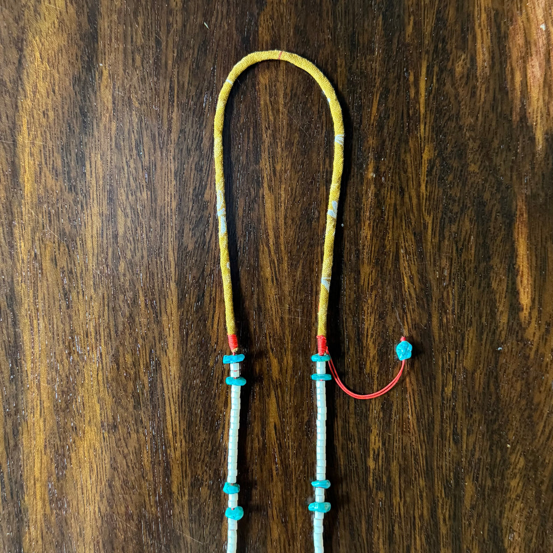 Sun necklace yellow