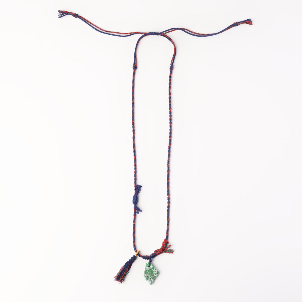 Braided rope necklace #210