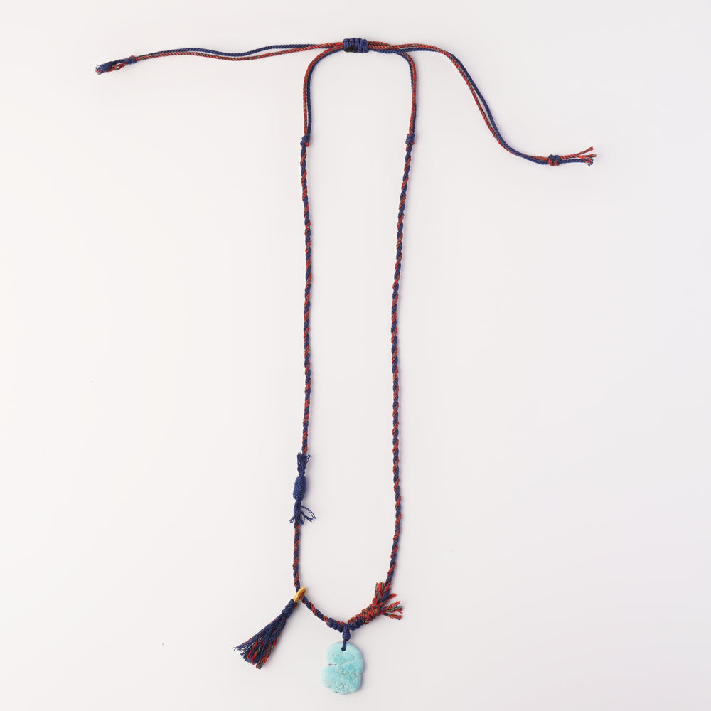 Braided rope necklace #186