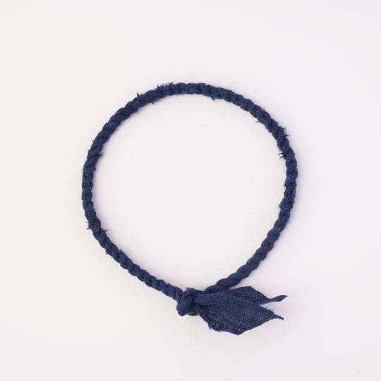 Volney 910 braided bracelet indigo