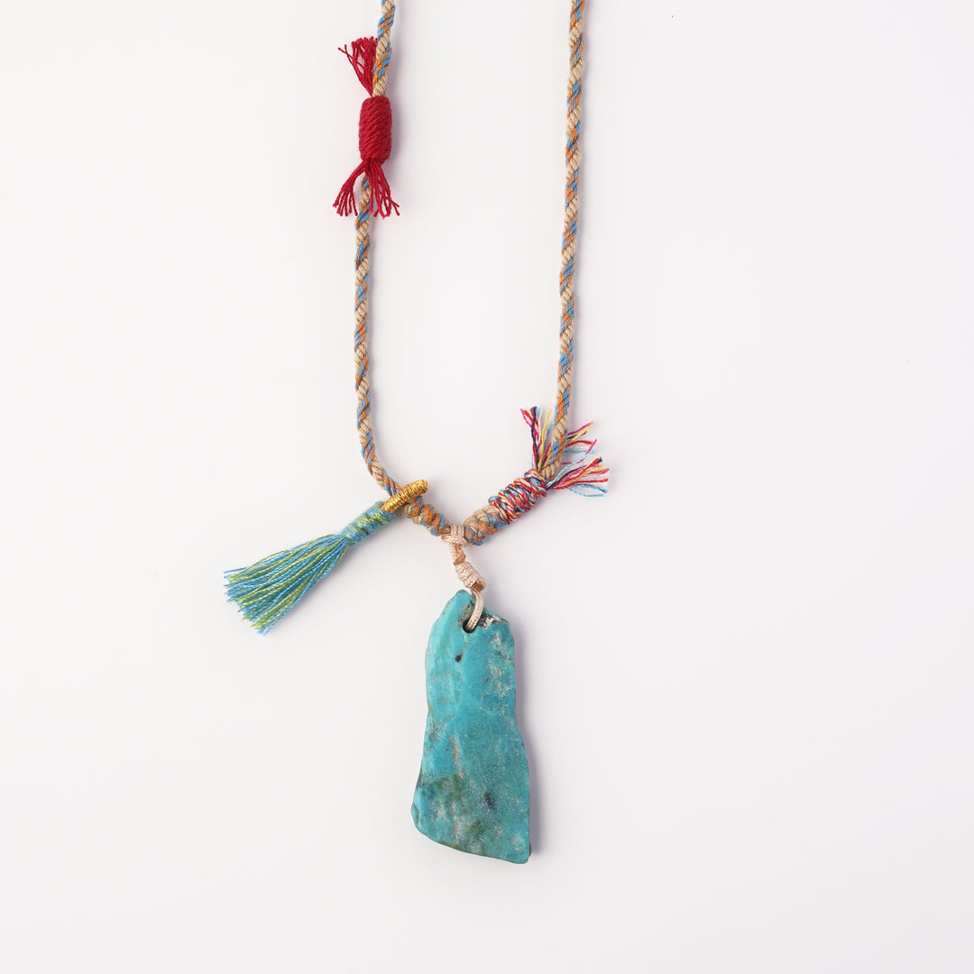 Braided rope necklace #276