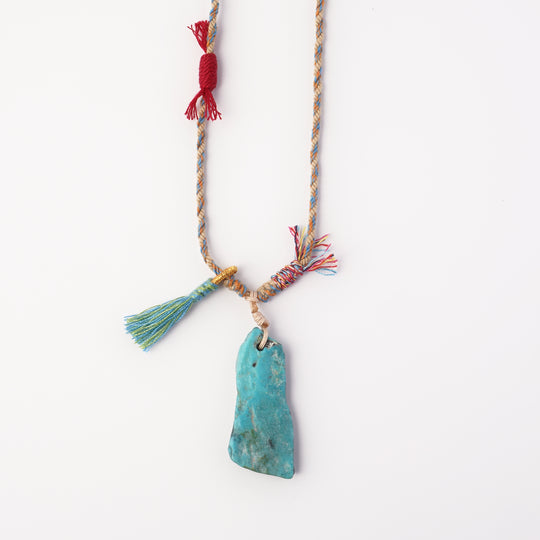 Braided rope necklace #276