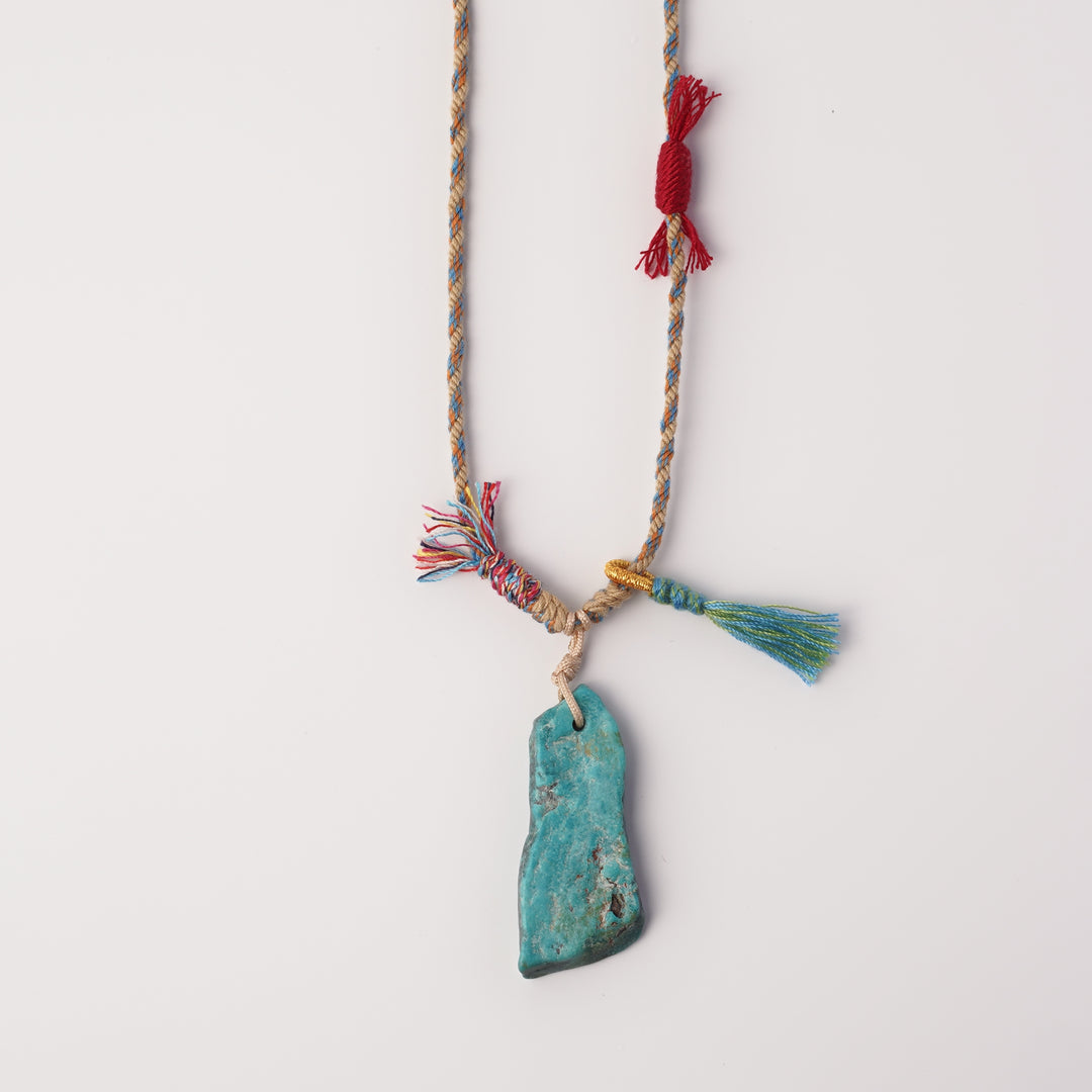 Braided rope necklace #276