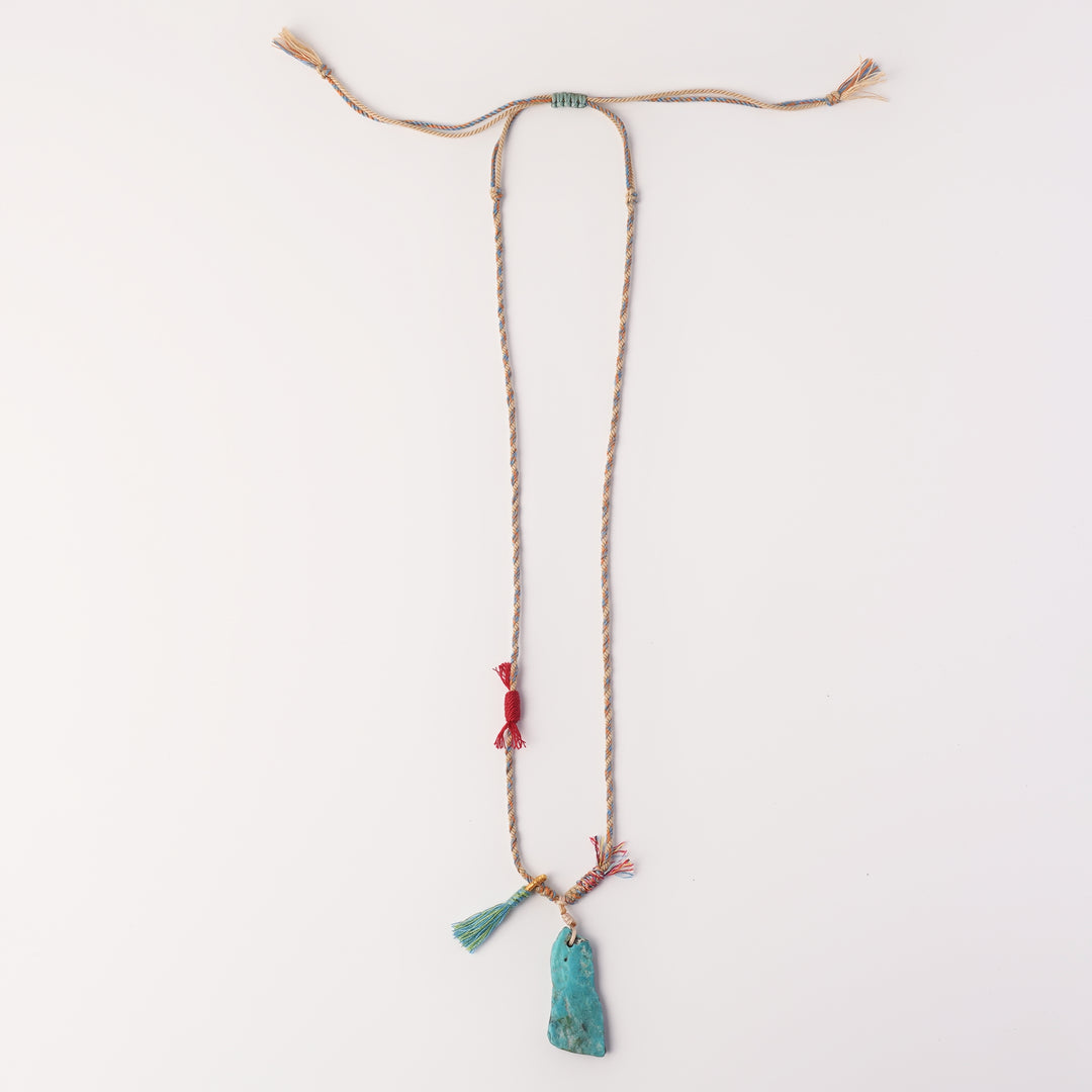 Braided rope necklace #276