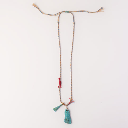 Braided rope necklace #276