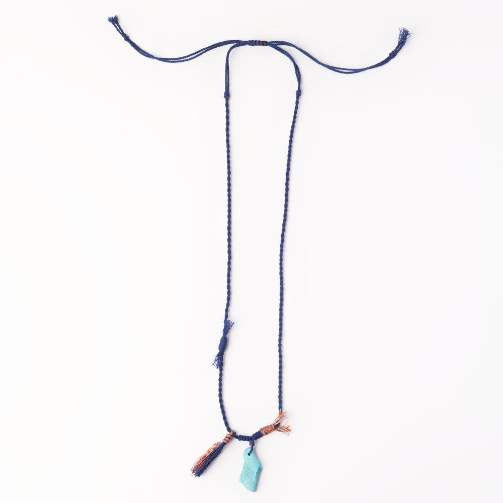 Braided rope necklace #277