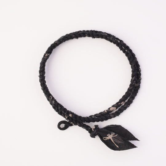 Volney 912 braided bracelet black