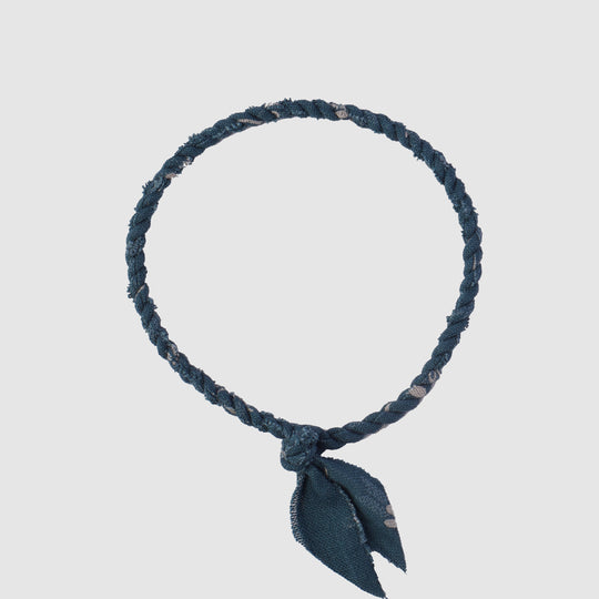 Volney 910 braided bracelet cyan