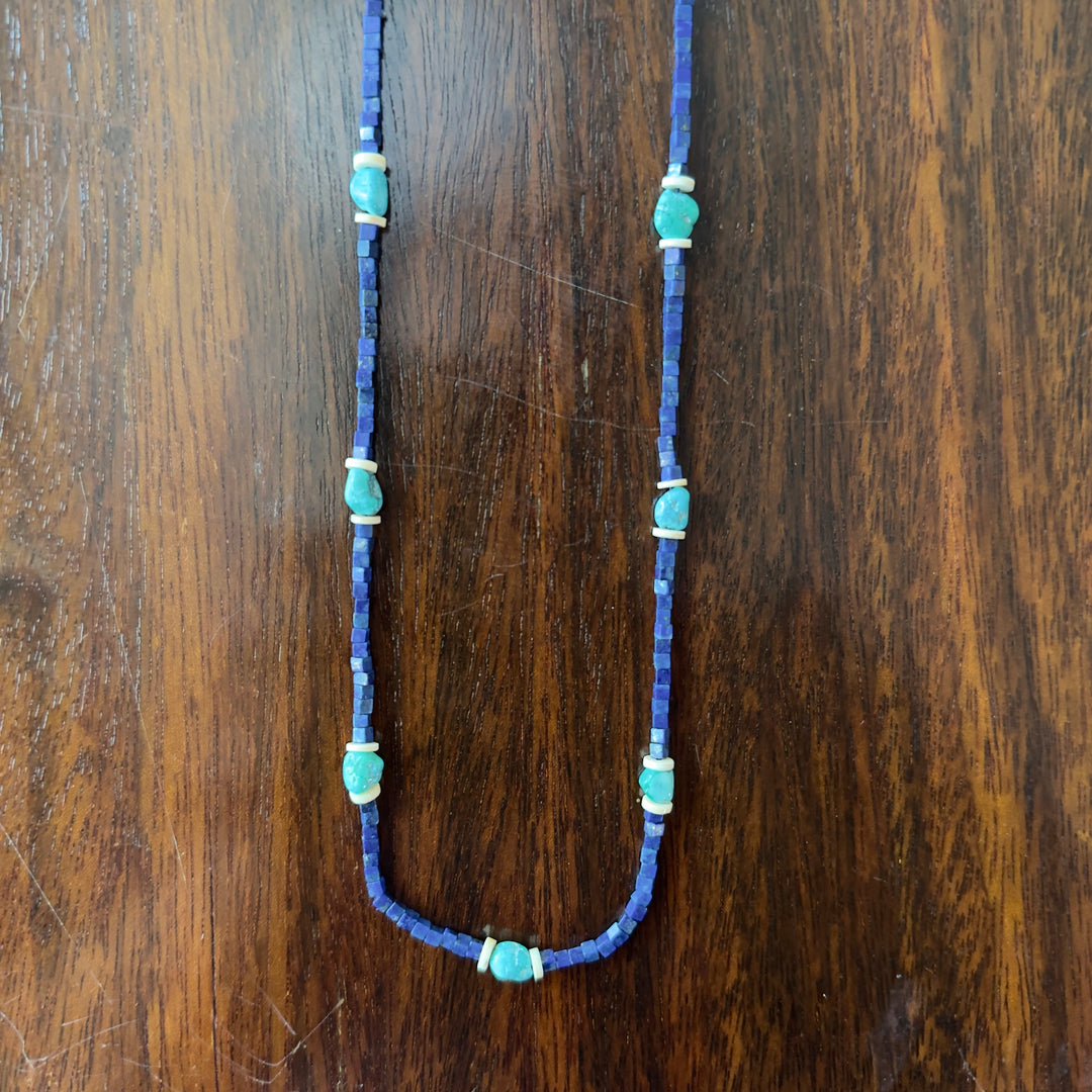 Volney Neptune turquoise necklace