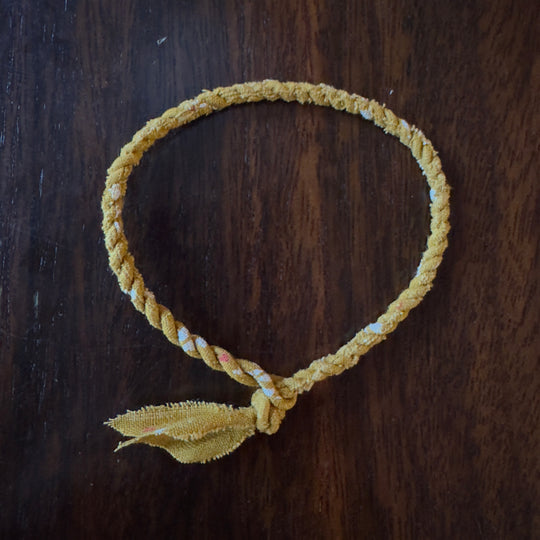 Volney 910 braided bracelet yellow