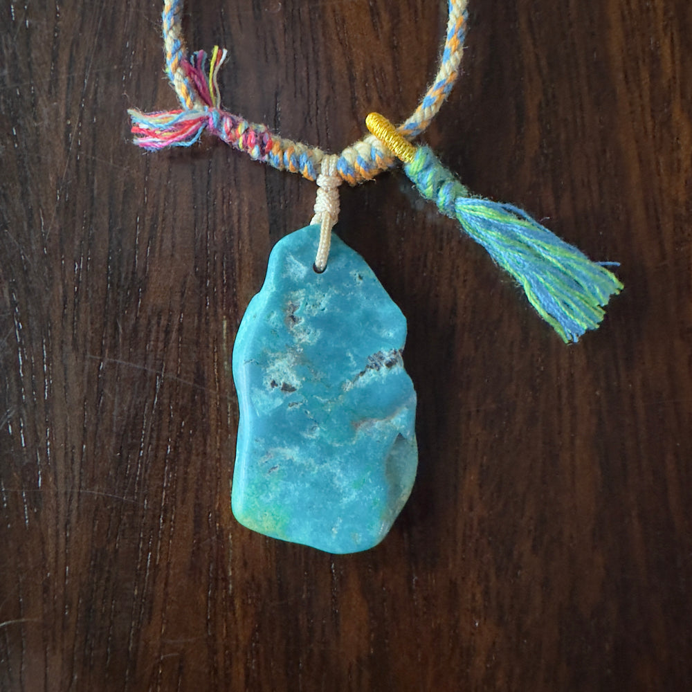 Braided rope necklace #77
