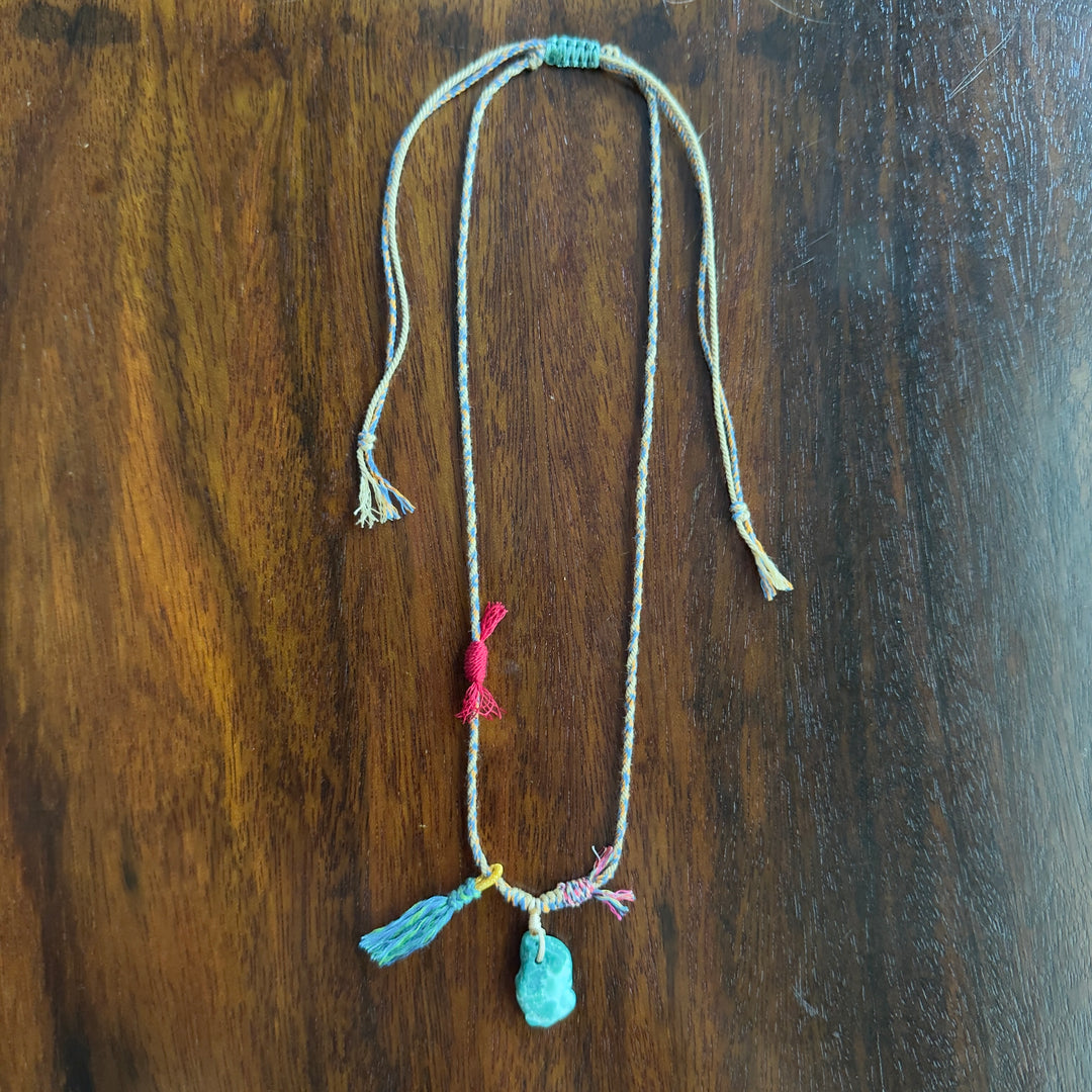 Braided rope necklace #516