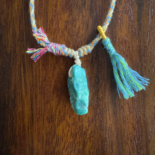 Braided rope necklace #516