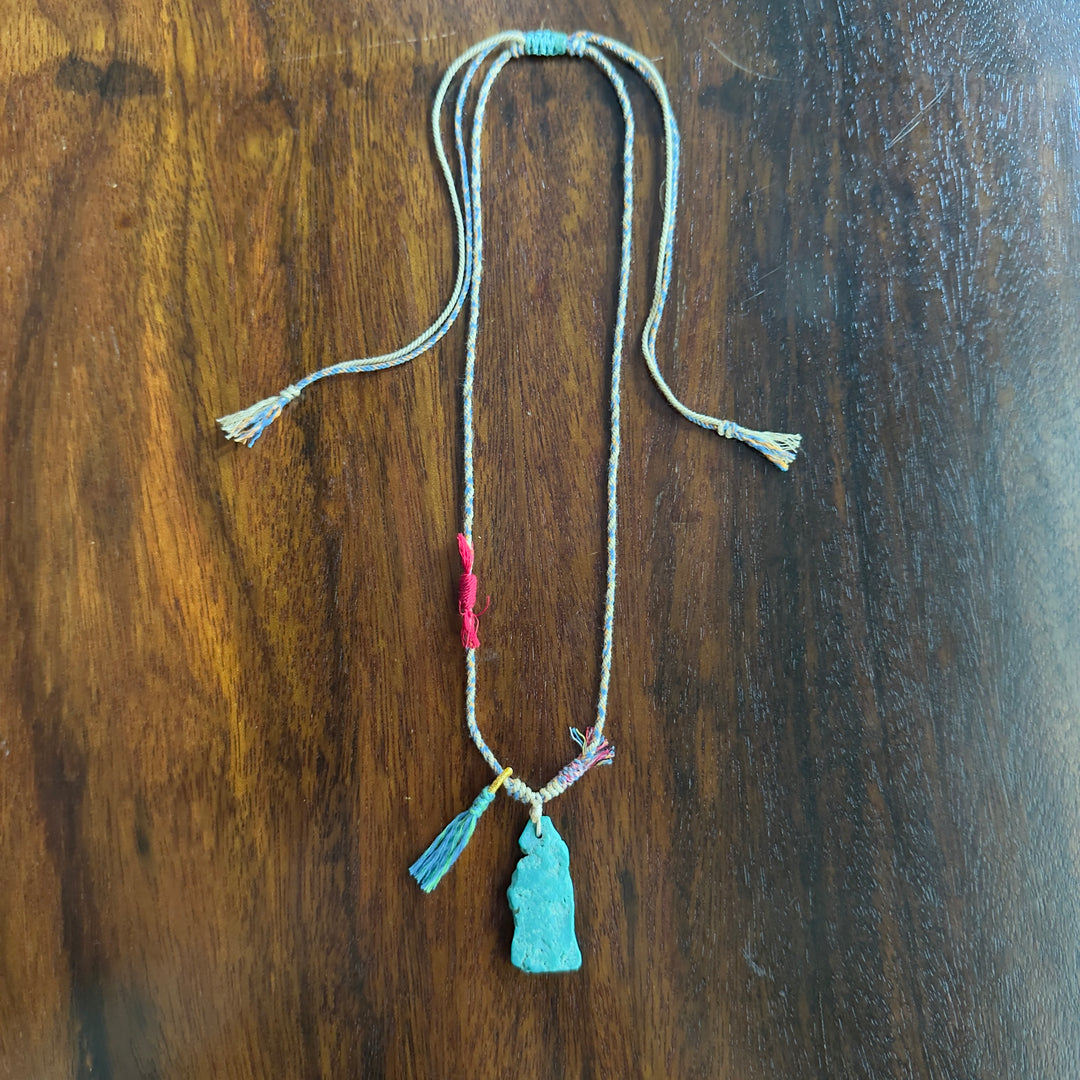 Braided rope necklace #89