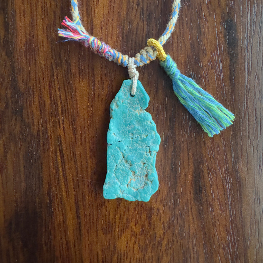 Braided rope necklace #89