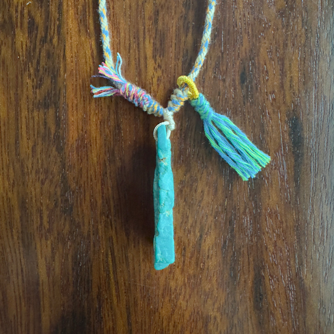 Braided rope necklace #89