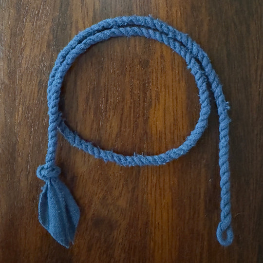 Volney 912 braided bracelet indigo