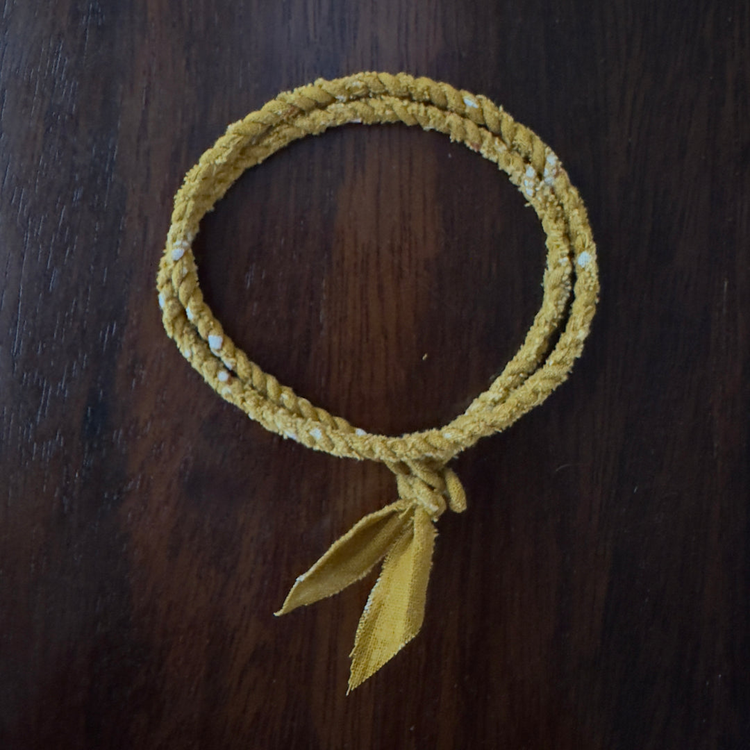 Volney 912 braided bracelet yellow