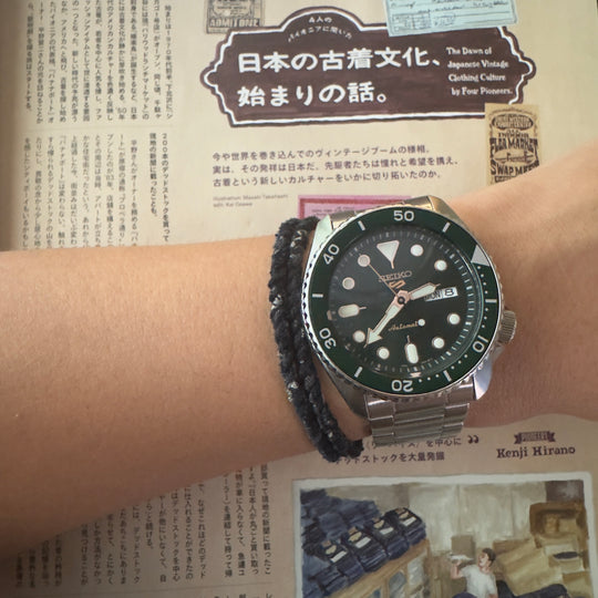 Volney 912 braided bracelet black