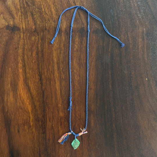 Braided rope necklace #106