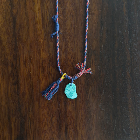 Braided rope necklace #170