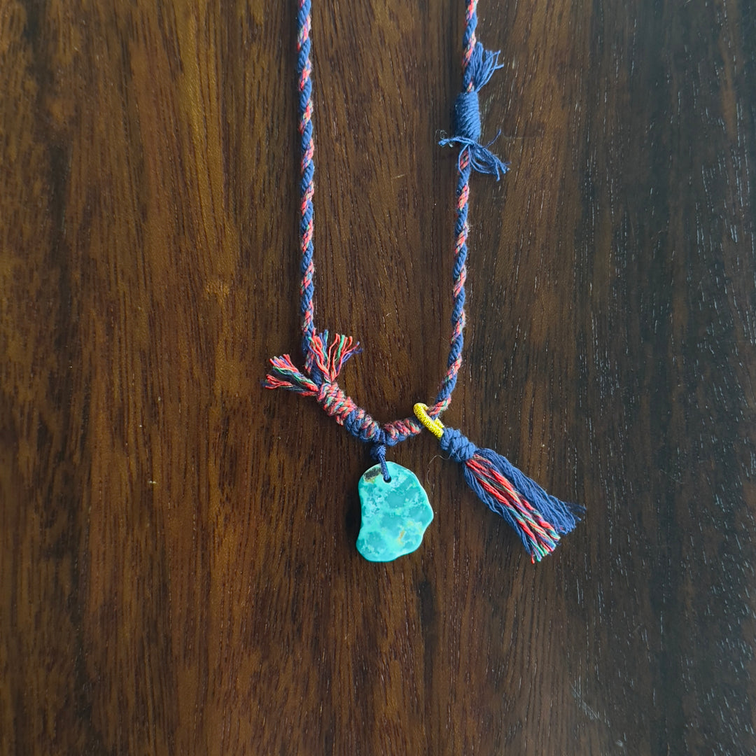 Braided rope necklace #170