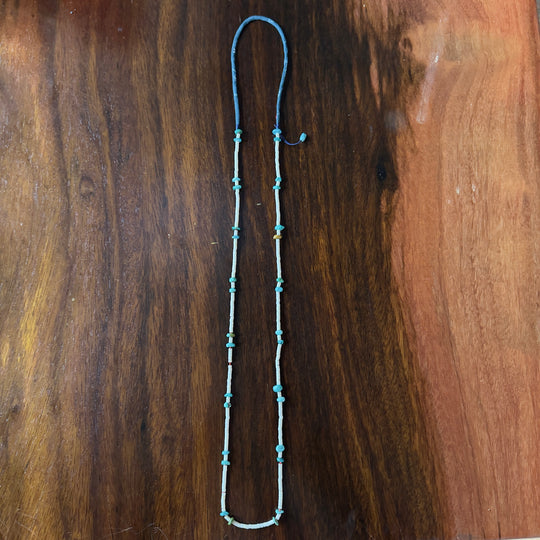 Sun nacklace cyan