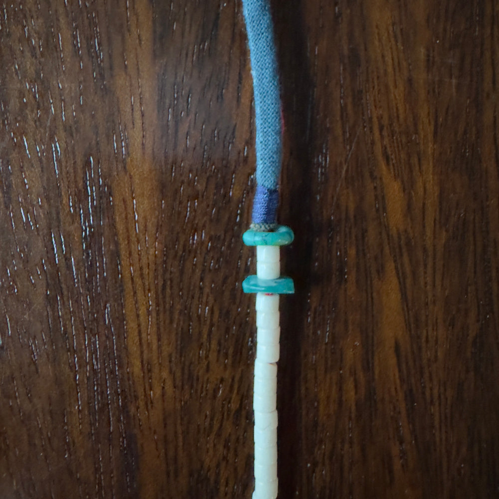 Sun nacklace cyan